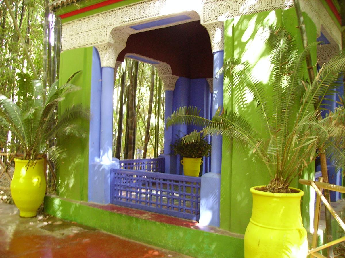 Appart avec vue Jardin/Majorelle Marrakesh Exterior foto